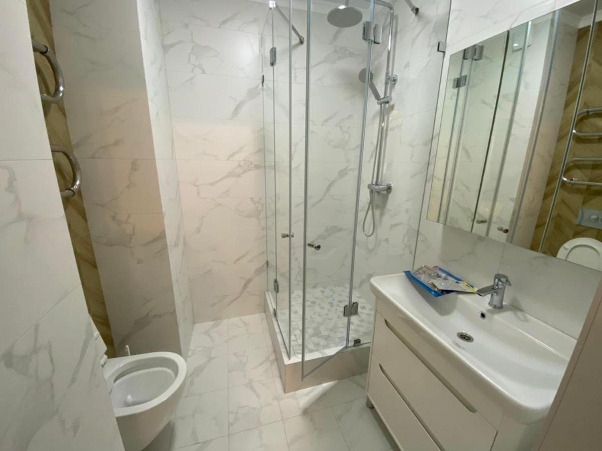 Vip Apartment Mountain View 阿拉木图 外观 照片